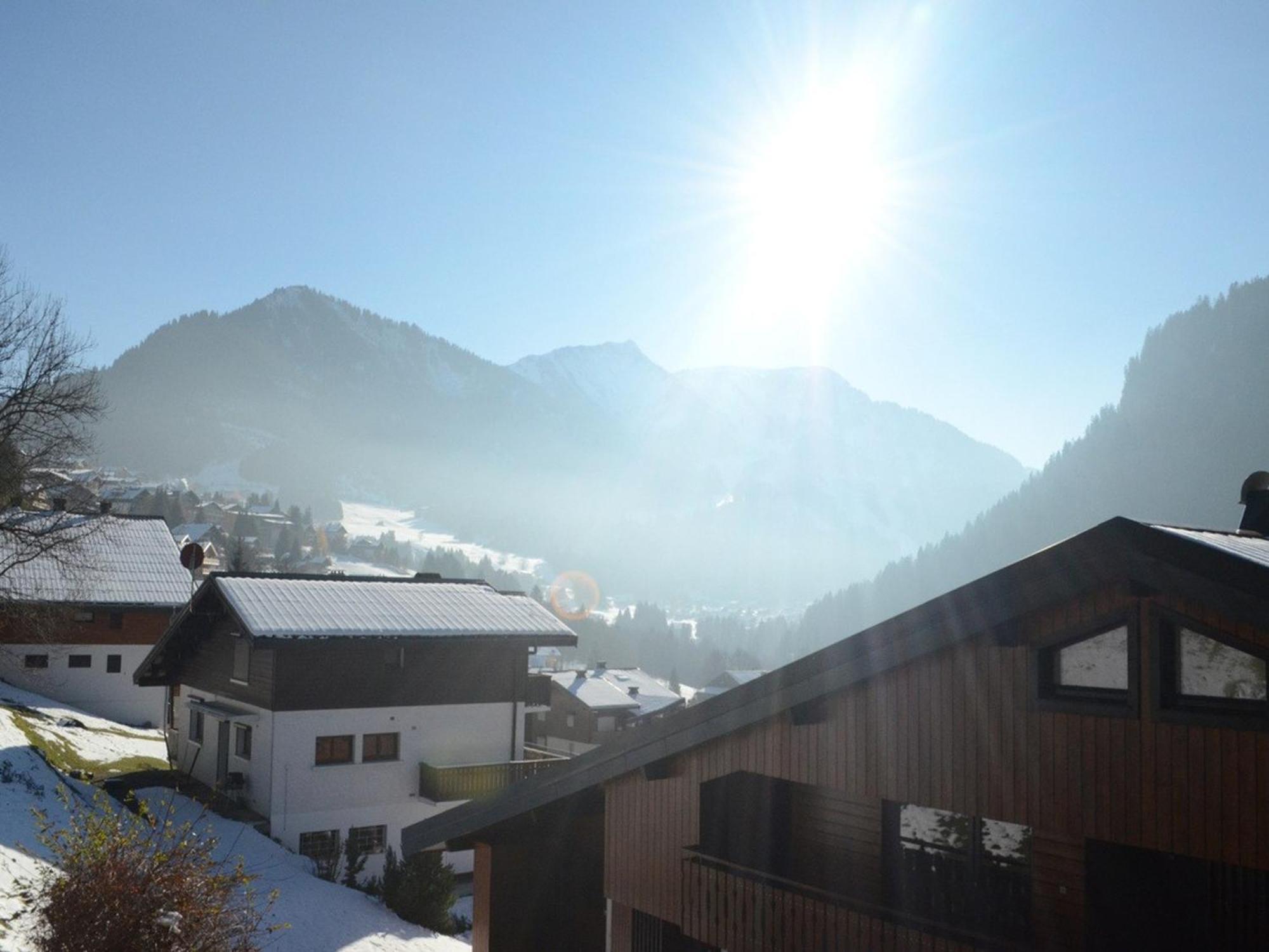 Charmant Studio 3 Pers. Avec Balcon, Proche Centre Et Remontees, Parking Inclus, Chatel - Fr-1-676-34 Châtel Exterior foto