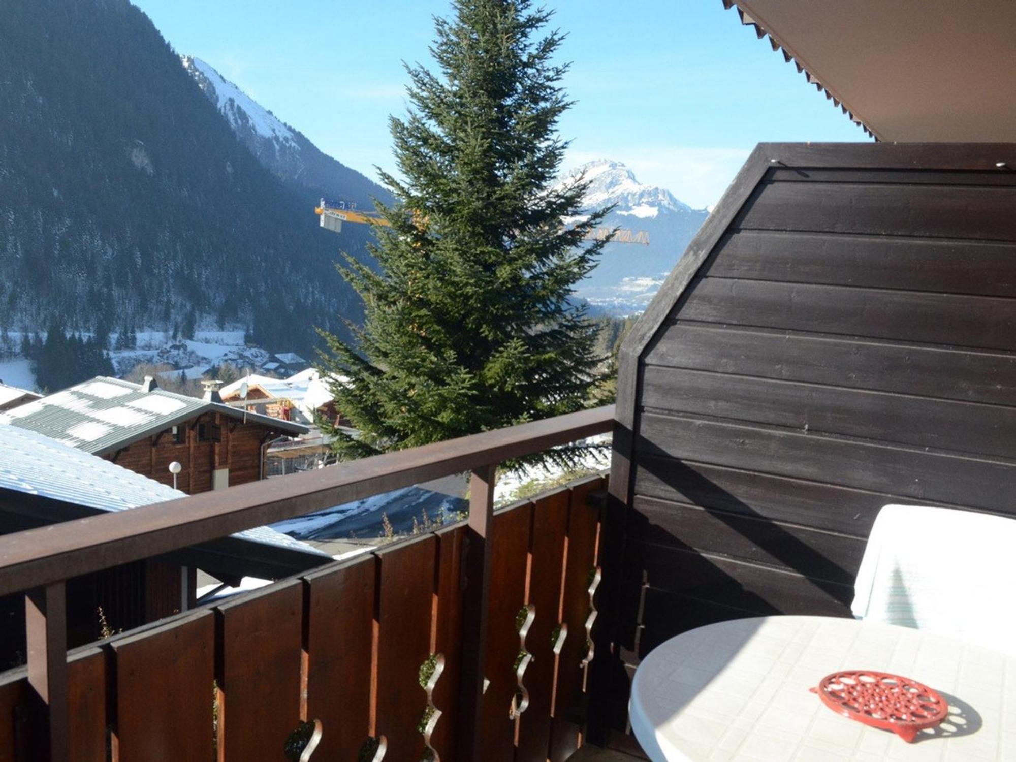 Charmant Studio 3 Pers. Avec Balcon, Proche Centre Et Remontees, Parking Inclus, Chatel - Fr-1-676-34 Châtel Exterior foto