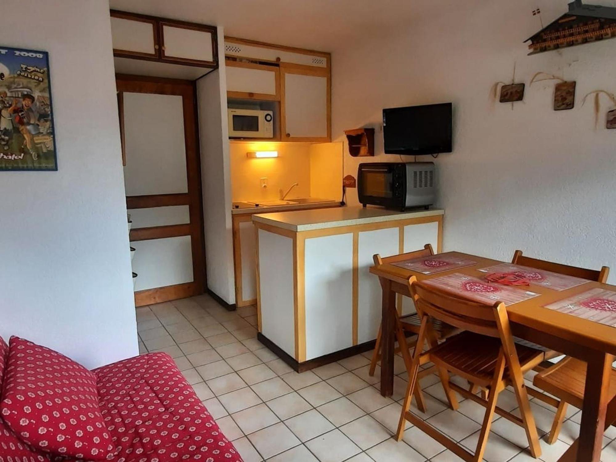 Charmant Studio 3 Pers. Avec Balcon, Proche Centre Et Remontees, Parking Inclus, Chatel - Fr-1-676-34 Châtel Exterior foto